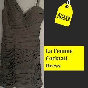 La Femme Sexy Cocktail Dress
